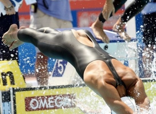 scrumjock: It’s 2009 and US Swimmer Ricky Berens puts on a show in a qualifying heat of the 4 