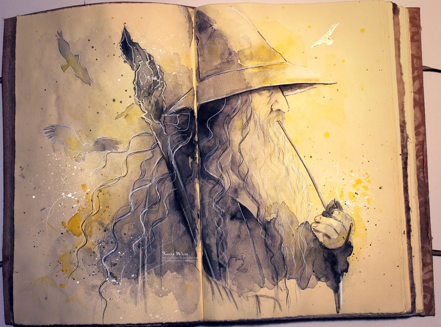 pixalry:   Lord of the Rings &amp; The Hobbit Traditional Artwork - Created by