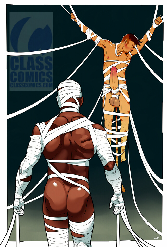 malenagerie:  My collaboration with the Hook-ups Meaty Specials from Class ComicStore
