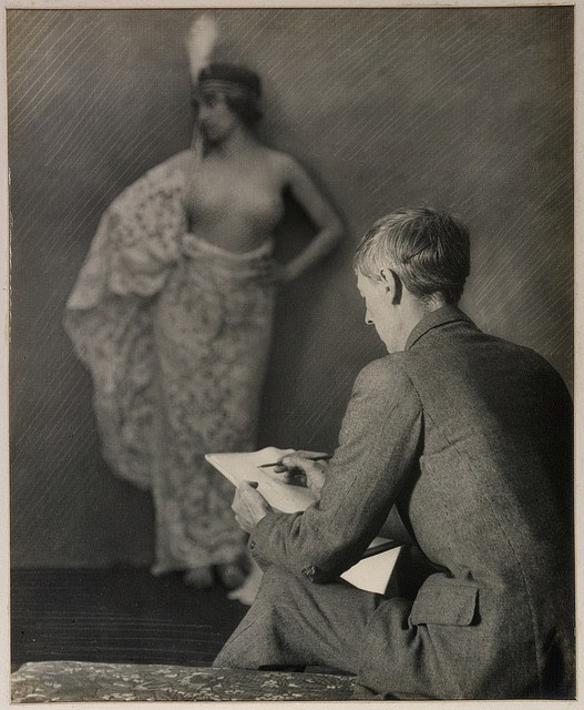 Norman Lindsay at Springwood, 1919 / photographs by Harold Cazneaux by State Library