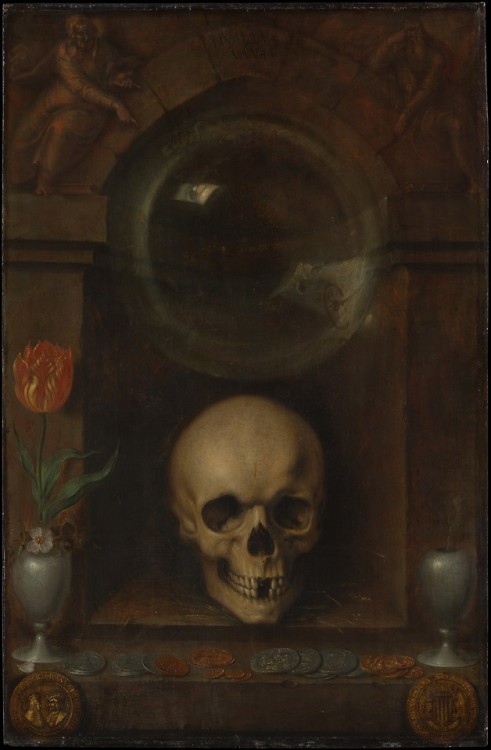 met-european-paintings: Vanitas Still Life by Jacques de Gheyn II, European PaintingsCharles B. Curt