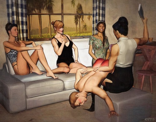 sammydavissr: dianespanks: OTTO Stopping what she’s doing to let him know his behavior is unac