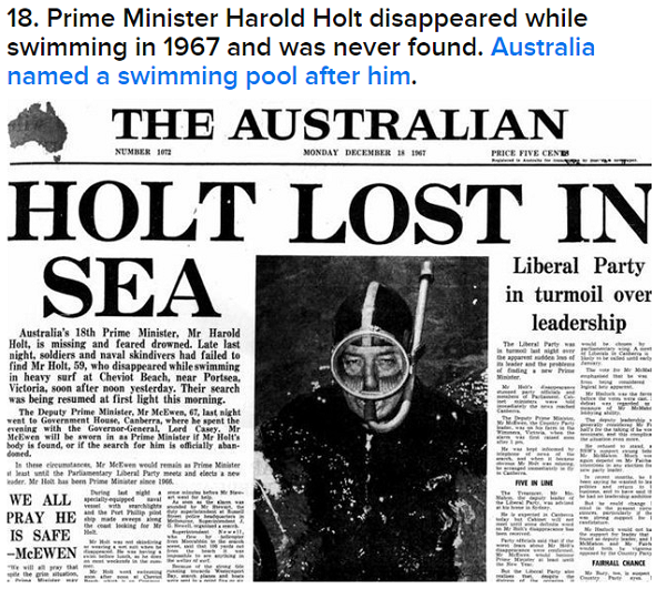 tawghasa:  BuzzFeed: 33 Bizarre Facts That Prove That Australia is Batshit InsaneI