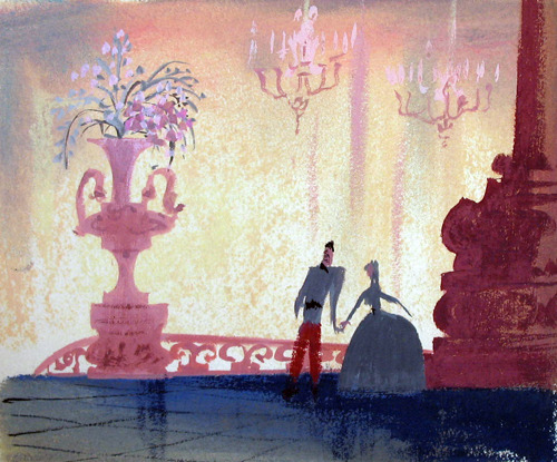 Cinderella Concept Art By Mary Blair.