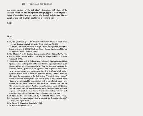 garadinervi: Italo Calvino, (1991), The Philosophy of Raymond Queneau, 1981, in Calvino, I., Why rea