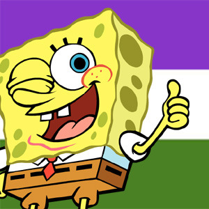 Spongebob + LGBT+ PrideFeel free to save and use![Requested by Anon]