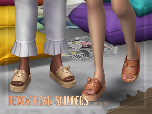 trillyke:Teddy Bear SlippersAdorable bear slippers for those fun slumber parties! custom thumbnail15