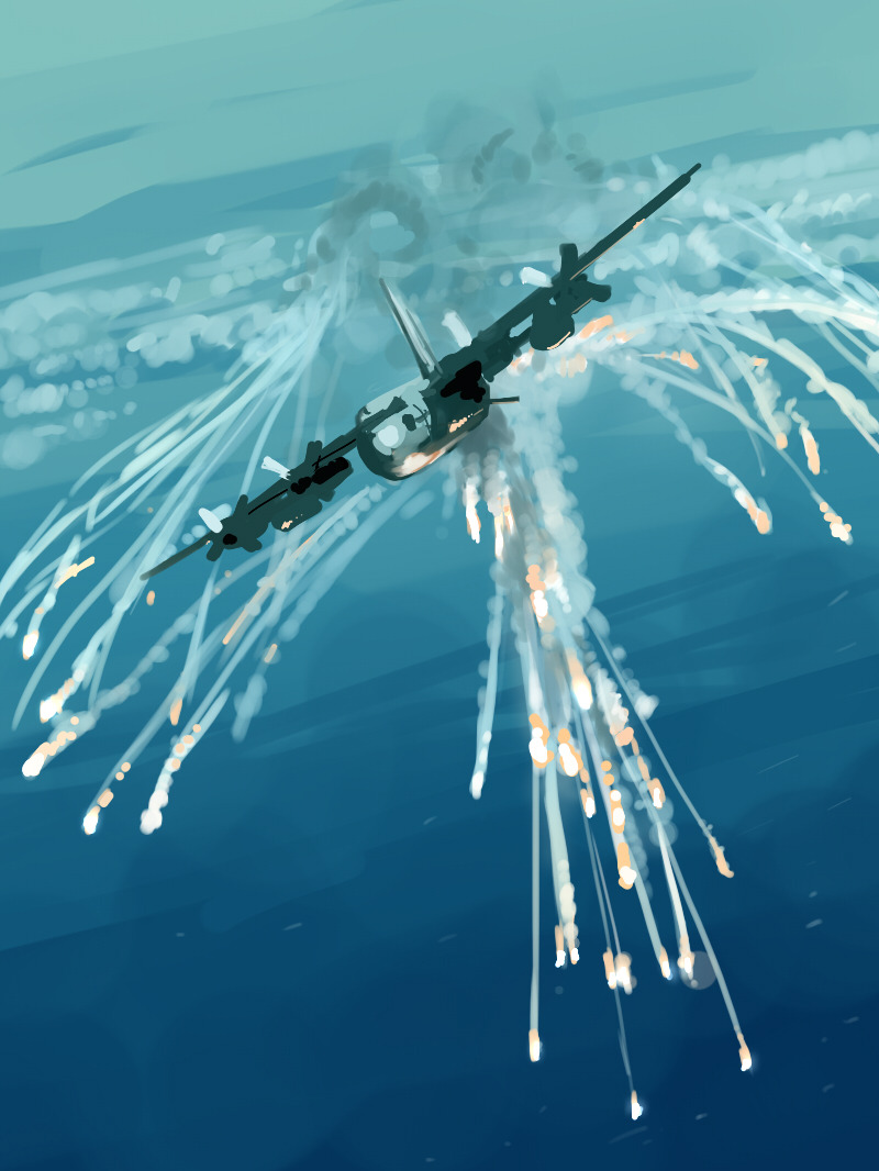 tumbdom:  「ＡＣ‐130　ラクガキ」/「タキオ」のイラスト [pixiv]