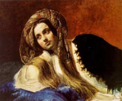 koshkanakrushe:&ldquo;A turkish girl&rdquo; Karl Bryullov (1838)&ldquo;Турчанка&rdquo; Карл Брюллов (1838)