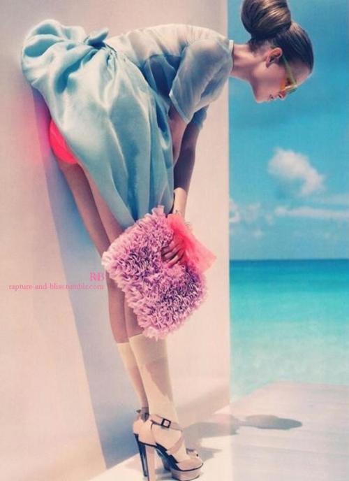 rapture-and-bliss: Model: Suvi KoponenPhotographer: Javier VallhonratStylist: Lucinda ChambersVogue 