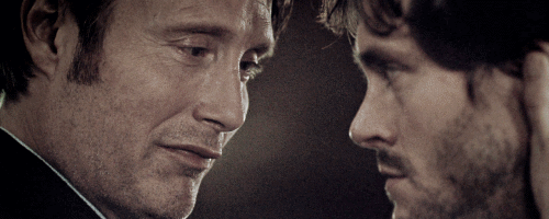 hannigram-madness: crossroadscastiel:   Is Hannibal in love with me? Yes.  yes. this is love. 