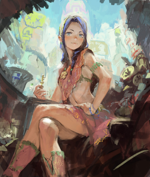 senseorsensuality:Drawing of 2014 by NaBaBa