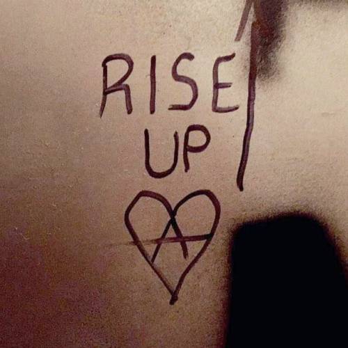 ‘Rise Up' Seen in Nottingham, Midlands, UK’