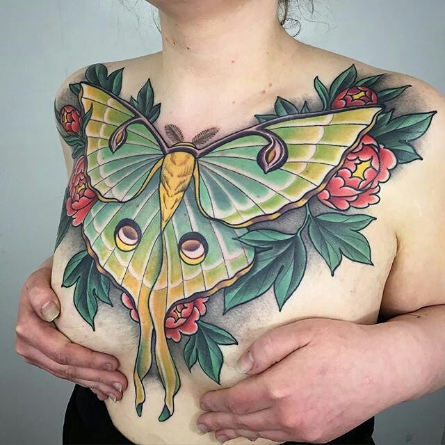 LUNA MOTH TEMP TATTOO  Junk GYpSy co