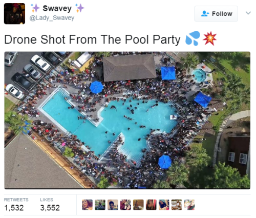 envymyblackness: hustleinatrap: Black people never had access to pools to learn how to swim back in 