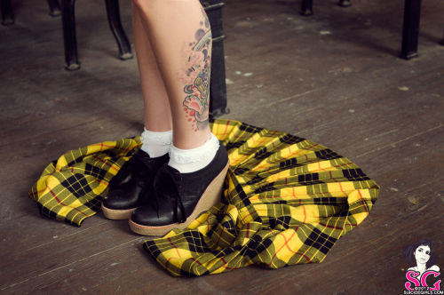 mrandmrseventwofive:  Discoquette, SuicideGirls From Mr.