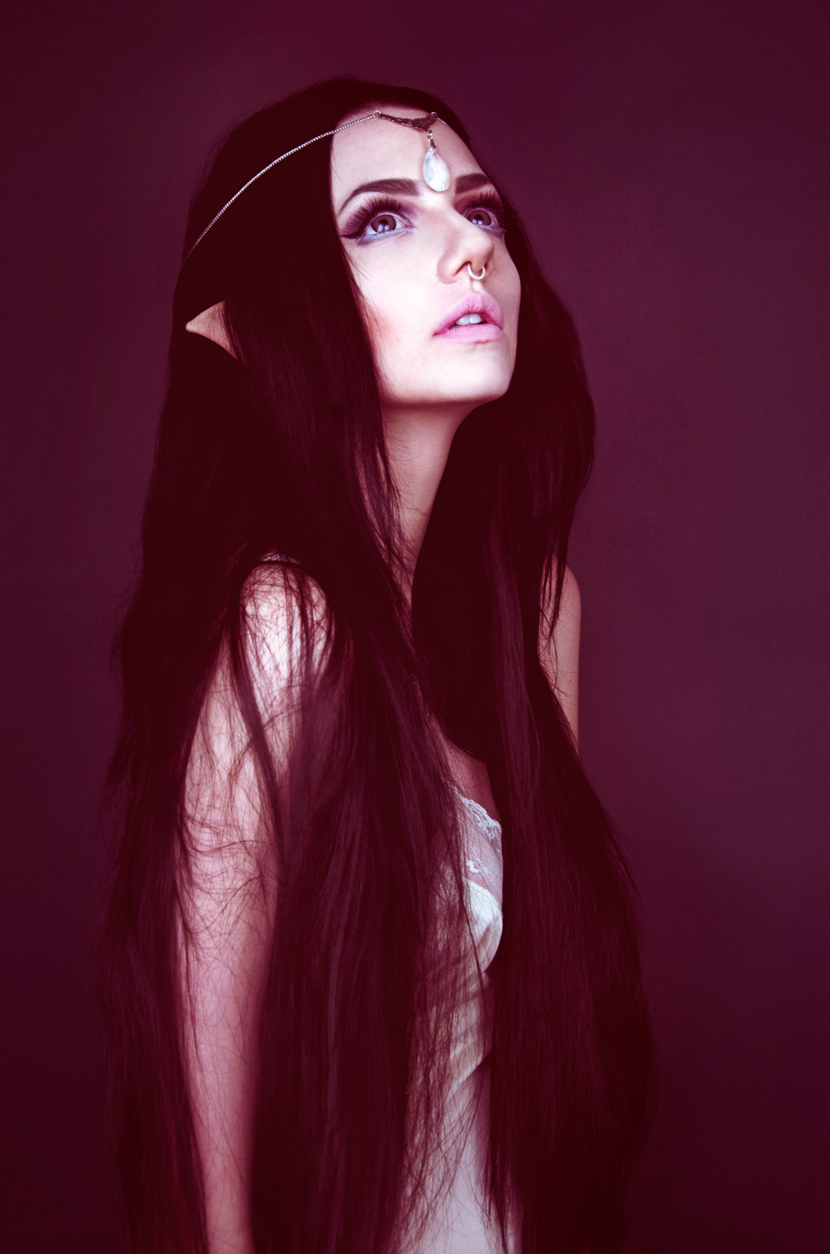 dyspnoeic:  Weird selfie mark II Circlet from the amazing deadlovers-lane ^_^