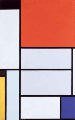 artmastered:  Piet Mondrian, Tableau 1, 1921