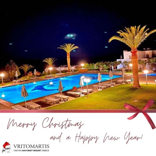 ✨ #vritomartis #christmas2022 #holidays #wishes #greekresort #naturistic #greekhotels #crete #chania