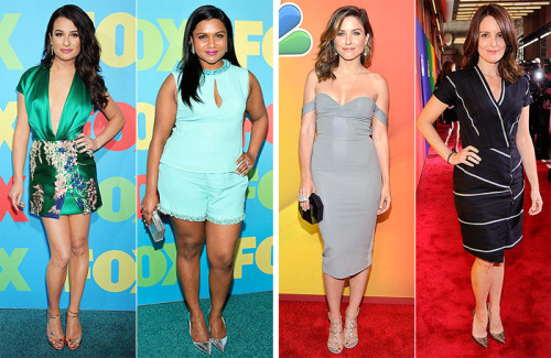 Love It or Leave It? Upfronts Edition Check out the looks spotted on FOX stars Lea Michele and Mindy