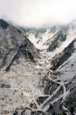 Landscape-Photo-Graphy:deconstruction Of A Marble Quarry By Virginie Khateeb 