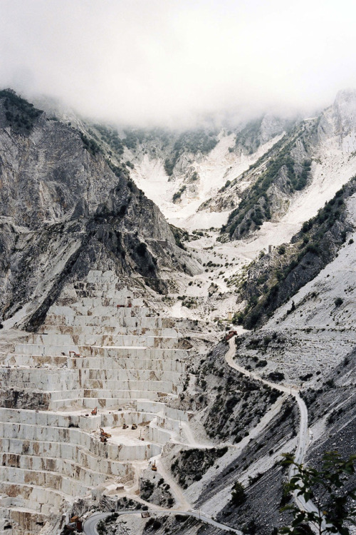 landscape-photo-graphy: Deconstruction of a Marble Quarry by Virginie Khateeb 