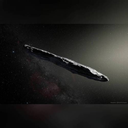 ‘Oumuamua: Interstellar Asteroid #nasa #apod #illustration #oumuamua #interstellar #asteroid #interstellarasteroid  #orbit #milkyway #galaxy #universe #space #science #astronomy