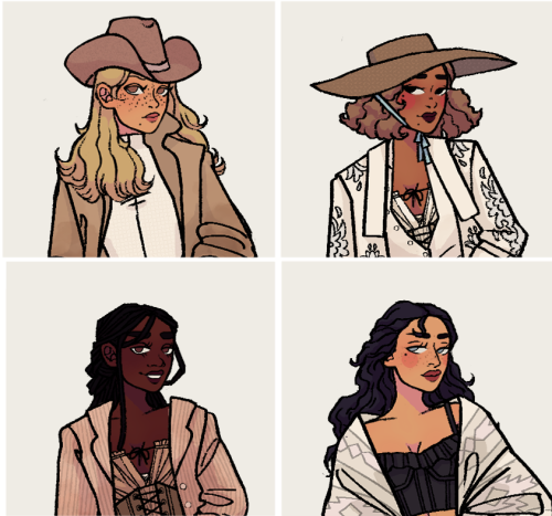 Hi! I got to do the art for another dressupgames.com game!This one has a vintage western-y theme, &a