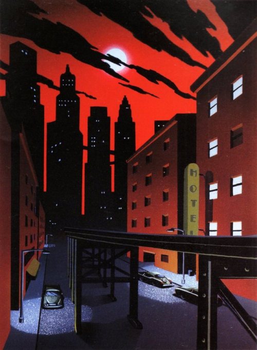 richard-is-bored: Batman The Animated Series Old-Timey Noir Aesthetic 