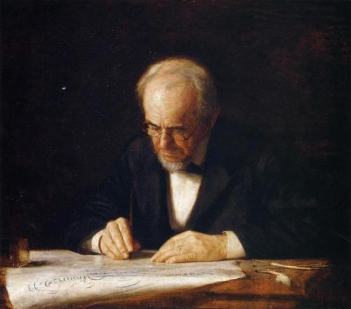 Porn The Writing Master (Benjamin Eakins), 1882, photos