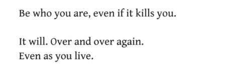 weltenwellen:Joy Harjo, from “Break My