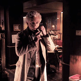 Crowley & Aziraphale + Calling Each Other On The Phone