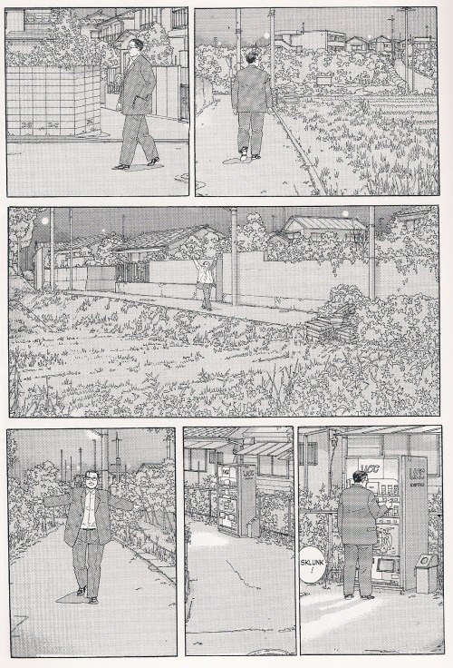 snubpollard:  (The Walking Man, Jirō Taniguchi)  bit.ly/KpypEi