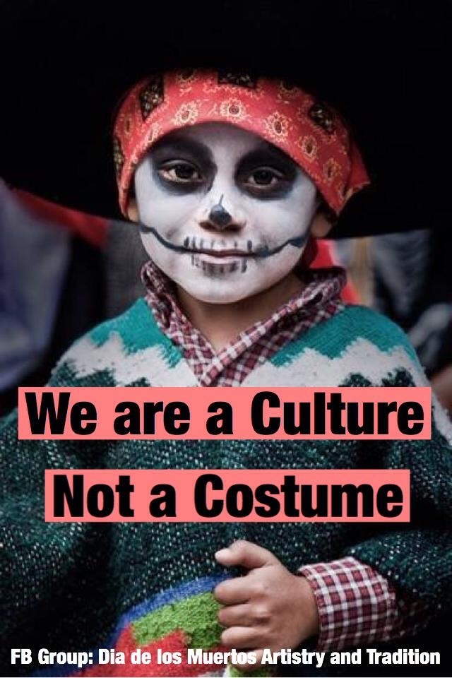 thisisnotlatinx:  Taken from the Facebook group, Dia de Los Muertos Artistry and