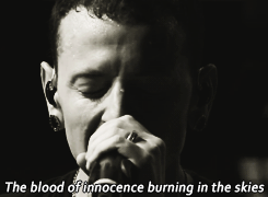  Burning in the Skies, Linkin Park. 