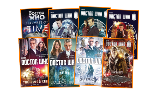 Hey Whovians - we’re livetweeting tomorrow’s doctorwho series 8 premiere from @suvudu and giving away a whole TARDIS-worth of original DW books (including the not-yet-released Peter Capaldi as Twelfth Doctor adventures, plus a John Hurt/War Doctor...