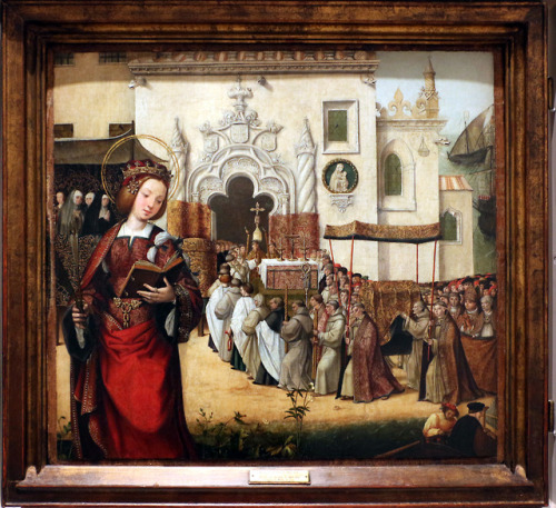 Altrapiece of Saint Auta by Garcia Fernandes and Cristóvão de Figueiredo, 1522-25 