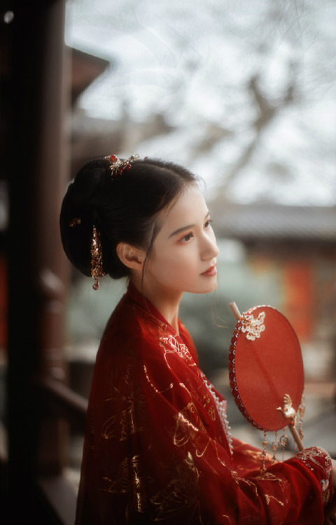 hanfugallery:Traditional Chinese hanfu by 勿念_wn