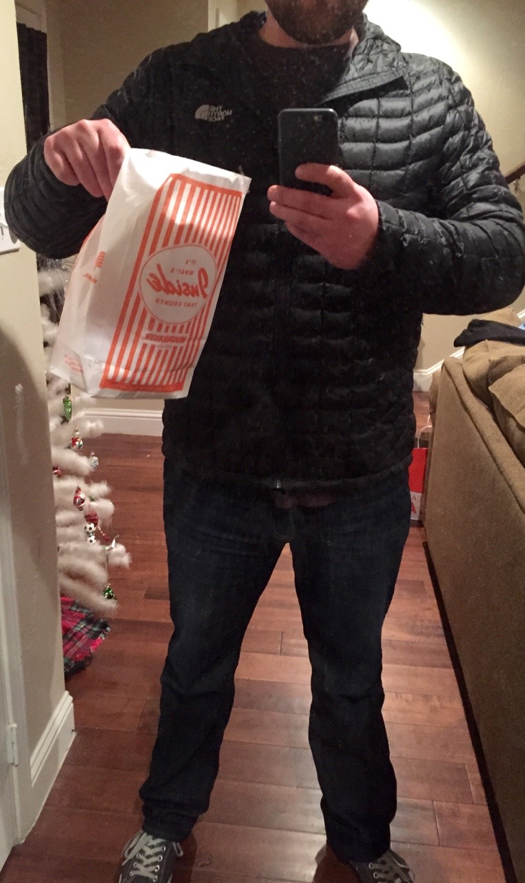thediaperedengineer:  Met some friends at the bar for “a couple drinks” so I