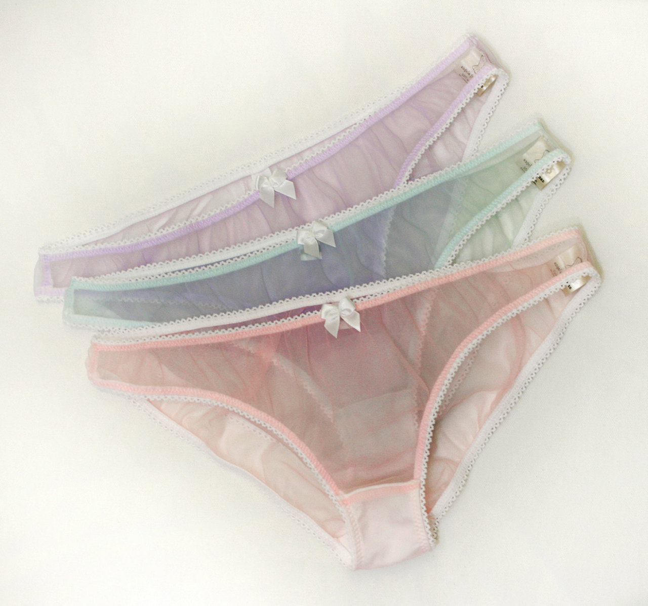 sosuperawesome:  Frilly sheer lingerie by FairytalesbyAF on Etsy  • So Super Awesome