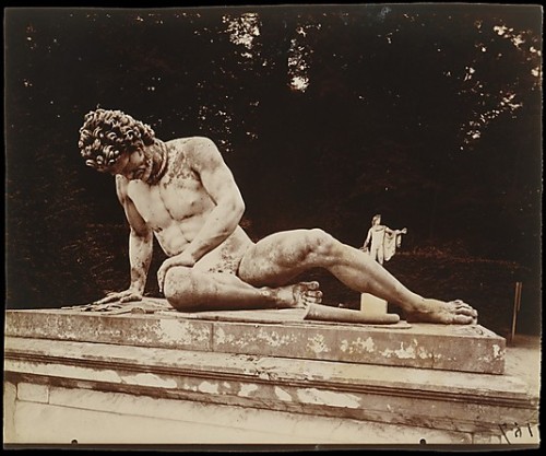 hismarmorealcalm:Eugène Atget  (1857–1927)  Photograph of Michael Mosnier replica o