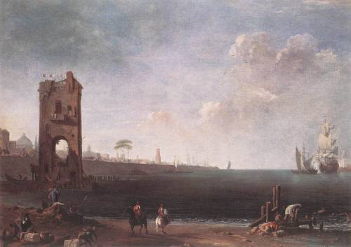 1.Marco RicciCoastal View with Tower1715-1720, oil on canvas, private collection