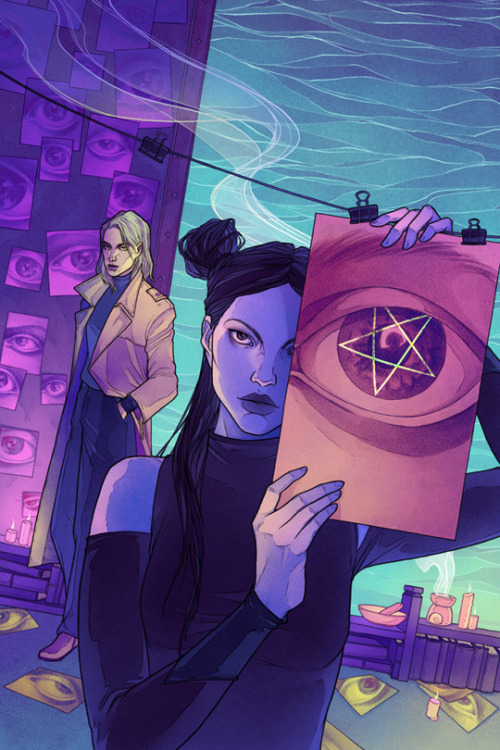 Cover for the first issue of r(ender) - upcoming comics, written by Leah Williams and published by L