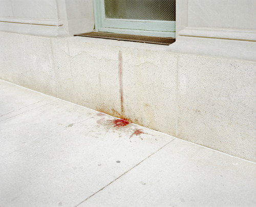 mianoti:  Francis Bacon,  Blood on Pavement (via) (prev)Two images by Nadja Sveir