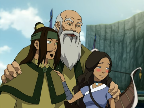 comradekatara:an extremely underrated katara &amp; zuko parallel #twinning moment is how th