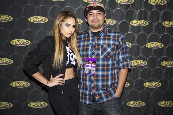 villegas-news:  December 12th:  Jasmine V meets fans at the B95 Fresno Holiday Jam.