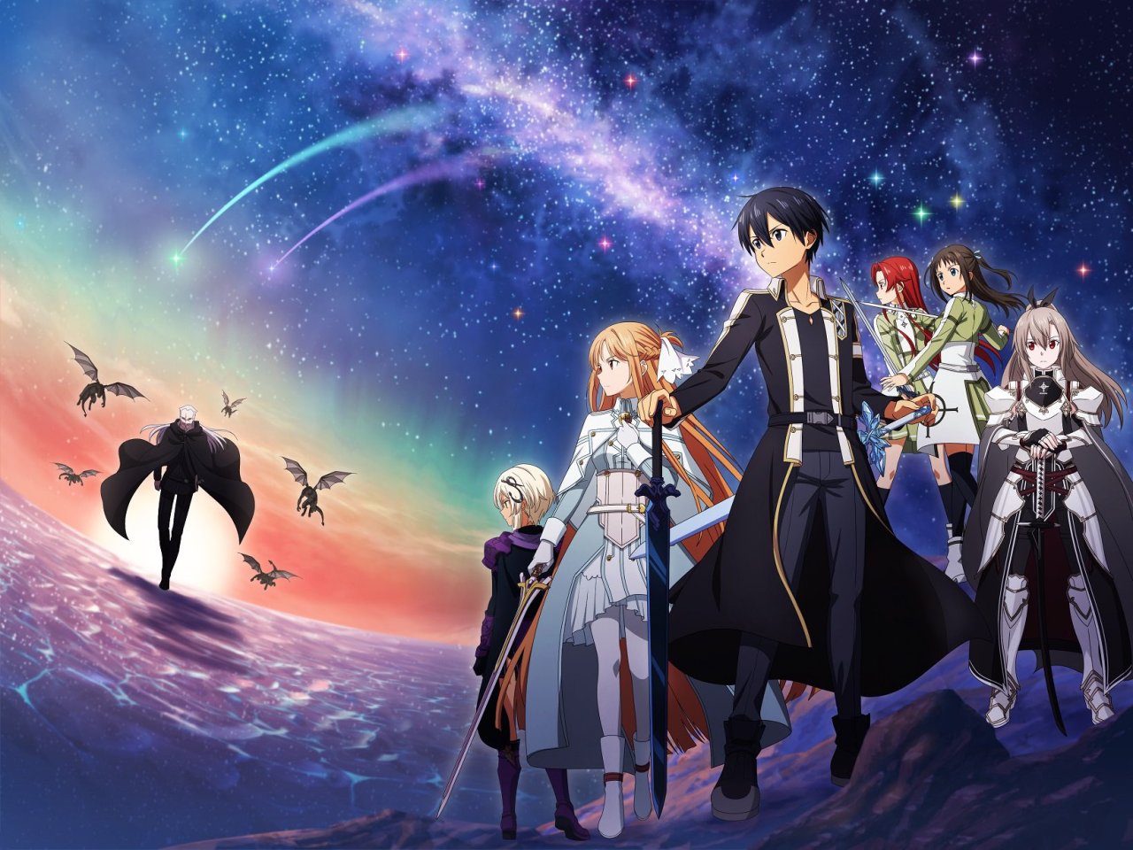 Miraculous Blue Rose Starry Night Sky Sao Unleash Blading Mobile Game Opening Video Miraculous Blue Rose Starry Night Sky Sao Unleash Blading Mobile Game Opening Video