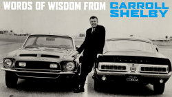 hotamericancars:  Carroll Shelby Talking On The Mustang GT500KRWATCH THE INTERVIEW HERE