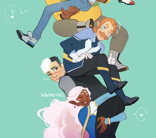 hawberries:the tower of friendshipmy entry for the voltron anthology! i’m glad to finally post it, i