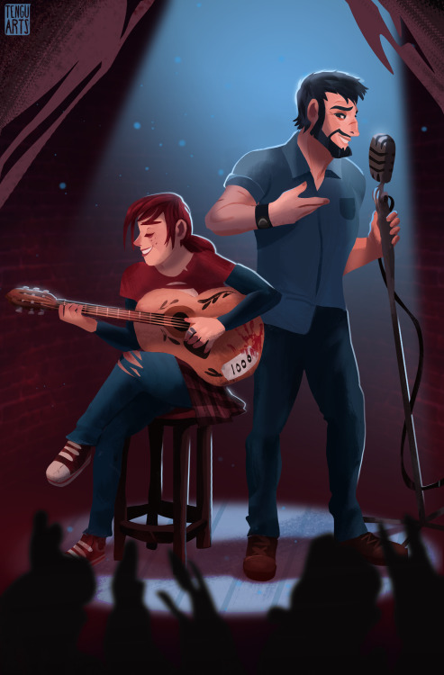 Found this old Last of Us fan art I did a good few years ago.Honestly I wasn’t sure about gett